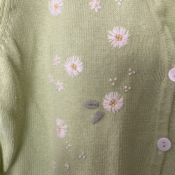 Embroidered spring cardigan - Picture 2 of 7